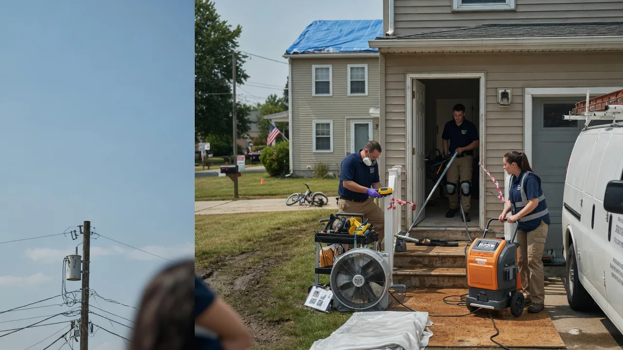 Water Damage Repair in Eggleston, VA near me
